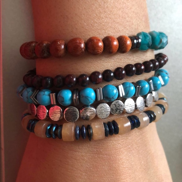 Accessories - Stackable bracelets!! (Handmade by me)
